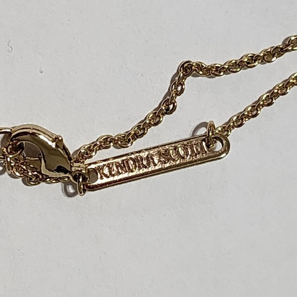 Kendra scott‎ Elisa Gold and turquoise? necklace - Picture 5 of 7